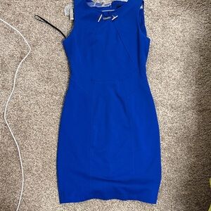 Ivanka Trump Royal Blue Mini Dress